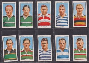 Cigarette cards, Churchman's, two sets, Rugby Internationals (50 cards, gd/vg) & Sporting