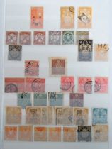 Stamps, Japanese collection housed in 3 Schaubek albums and a large stockbook, mint and used with