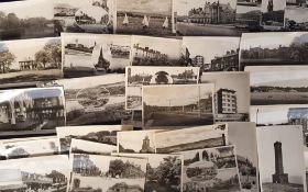 Postcards, Lancashire, a collection of 60+ RP cards, all by Lilywhite Ltd of Brighouse, street