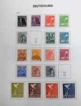 Stamps, GB KGV mint and used collection in an album and on sheets to include mint and used controls,