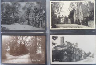 Postcards, Berkshire, a good comprehensive collection of approx. 144 cards of Sonning Berks in