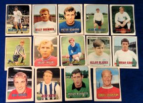 Trade cards, A&BC Gum, Footballers, Pin-Ups (English) (set, 14 cards) (gd)