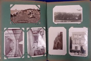 Postcards, a mainly UK topographical collection of approx. 240 cards in vintage album, the