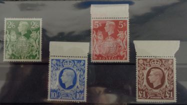 Stamps, GB KGVI 1939 high values mint. Cat £105 (4)