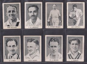 Trade cards, Amalgamated Press (Australia), Famous Test Cricketers (Inscribed 'Radio Fun'), 'M' size