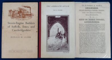 Ephemera, Transportation, Traction Engines, 3 items to comprise Tuxford and Sons Engineers 8 page