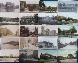 Postcards, Nottinghamshire, a collection of approx. 160 cards, with RPs of Normanton Inn Clumber,