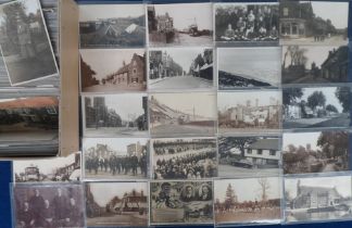 Postcards, a mixed age selection of approx. 96 UK topographical cards with RPs of Main St Hawkshead,