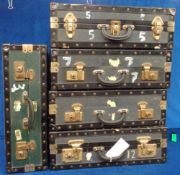 Postcard Accessories, 5 collectors cases (approx. size 50 x 38 x 17 cms) (used)