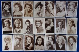 Postcards, Cinema, a collection of approx 50 cards, all Picturegoer series and featuring Female