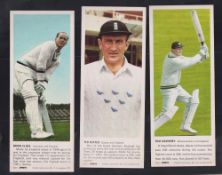 Trade cards, Carr's Biscuits, Cricketers, 'G' size (set, 20 cards) (gd/vg)