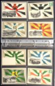 Postcards, Flags, a collection of approx. 113 cards, with Countries of the World, most published