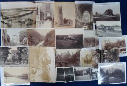 Photographs, a collection of 160+ photographs mostly dating from the late 19th to the mid 20thC,