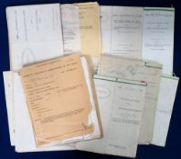 Transportation, London Documents, a collection of LT documents comprising agreements with local