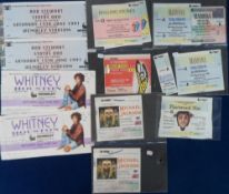 Entertainment, concert tickets, a collection of 23 tickets to comprise 2 x Fleetwood Mac 1990, 2 x