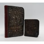 A common prayer book with silver covers - Birmingham 1904, together with another similar smaller