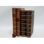 Beongniart Alexandre Traite Flementaire de Mineralogie - two volumes, half bound in brown leather