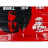 Red October - UK Quad poster 760 x 1010mm.