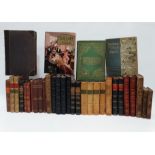 Trollope Anthony 'Framley Parsonage' - two volumes, half bound in tan leather, together with a