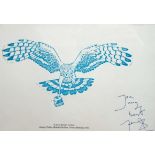 Jeremy DELLER (British b. 1966), A Good Day for Cyclists, Lino-cut, Signed with gift inscription
