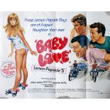 An original UK Quad film poster - 'Baby Love', 764 x 1014mm.