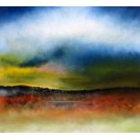 PETER SKINNER Landscape Pastel Signed lower left Framed and glazed Picture size 43 x 48cm Overall