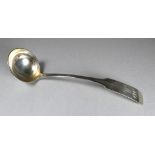 A Scottish silver ladle - Dundee 1810, sponsor's marks for David Manson, length 15.5cm, weight 25g.