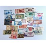 A quantity of bank notes.