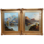 ARNOULD PIENNE (19th/20th Century) Loch Maree - Ross Oil on canvas board Signed lower right Framed