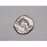 A Roman Geta silver denarius