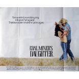 An original UK Quad film poster - 'Coal Miner's Daughter', 764 x 1014mm.