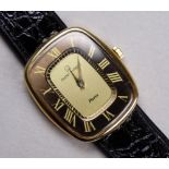 A Michel Herbelin Paris 17 jewel wristwatch - circa 1975, calibre ETA 2512-1, boxed.