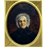 B. LARIBLE? (19th Century British School) Portrait Of A Woman Oil on canvas Signed and dated 81