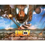 An original UK Quad film poster - 'Enemy Mine', 764 x 1014mm.