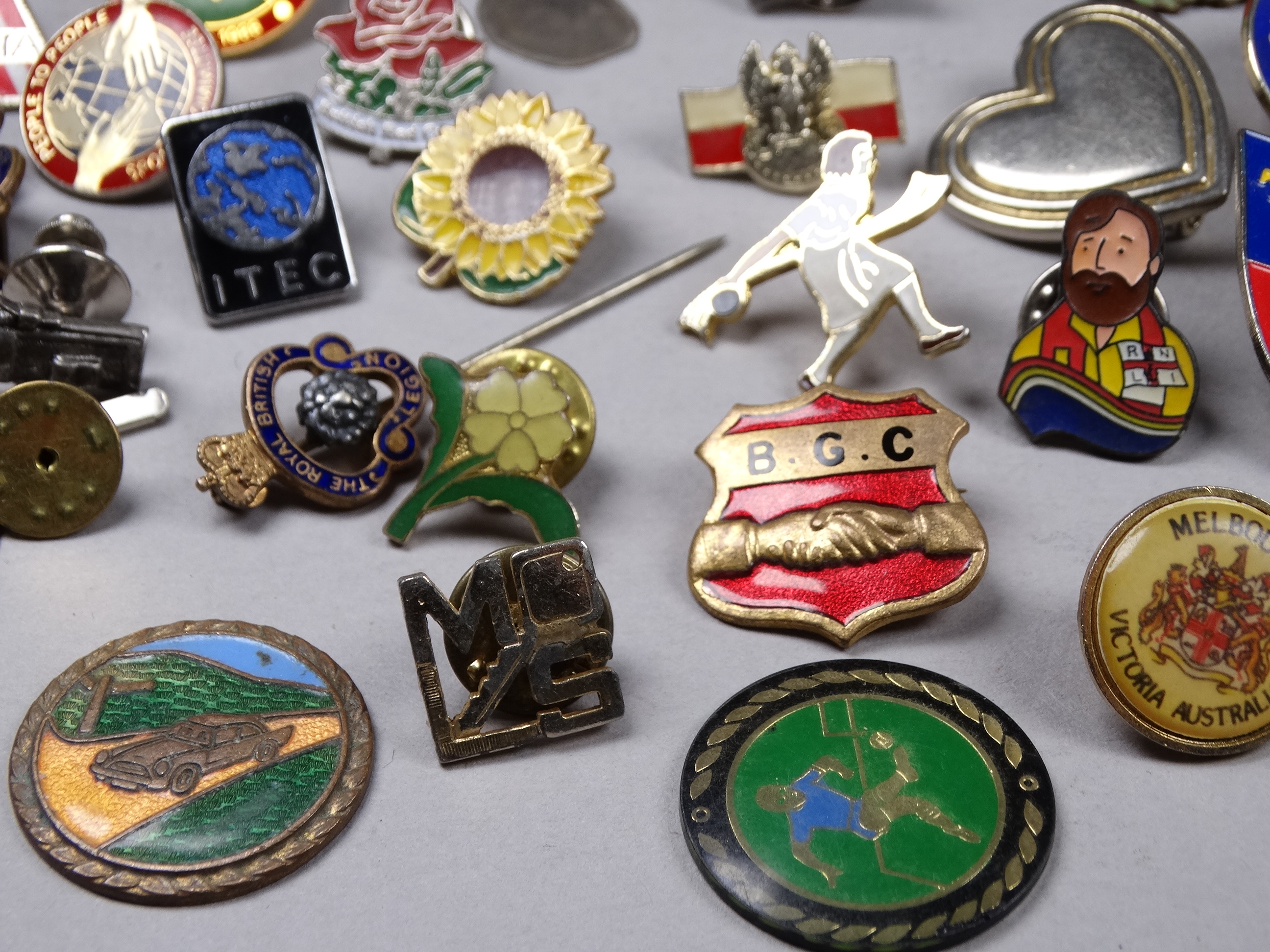 A quantity of badges and medals. - Image 4 of 8