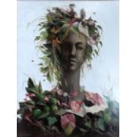 Deborah JONES (1921-2012) Gaia Oil on board Signed lower left and verso Framed Picture size 72 x
