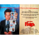 An original UK Quad film poster - 'Fletch', 764 x 1014mm.