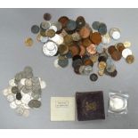 A quantity of coinage - mainly 20th century, however including some Victorian including shillings