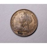 1898 half penny - uncirculated.