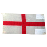 A St George's ship's flag - 216 x 104cm. Provenance: Belonged to vendor's grandfather, Mr Douglas