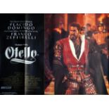 An original UK Quad film poster - 'Othello', 764 x 1014mm.