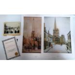 After L.S. LOWRY Burford Church Limited edition lithograph 105/1,500 With a blind stamp for Grove
