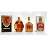 A bottle of Dimple Scotch whisky - 70% proof with original card packing box, together with a