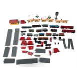 Lone Star die cast train set - various locomotives and rollingstock, together with lineside