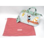 Radley 'Terrier Training' picture handbag - unused, with tag and branded dusky pink dust bag.