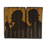 DOYLE Conan - Sherlock Holmes Complete Stories, Folio Society, with cloth binding, nine volumes.