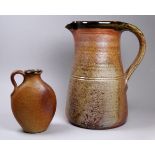 John LEACH (1939-2021) - for Muchelney Pottery a small ovoid flask, impressed Muchelney to base,