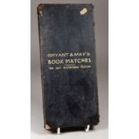 A Bryant & May's travelling salesman's sample book - containing thirty various sample matchbook