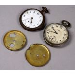 An Alert pocket watch - together with another.