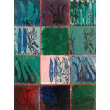 # Margaret A. CHINN (British b. 1936) Studies of Foliage Monoprint Signed verso Framed and glazed